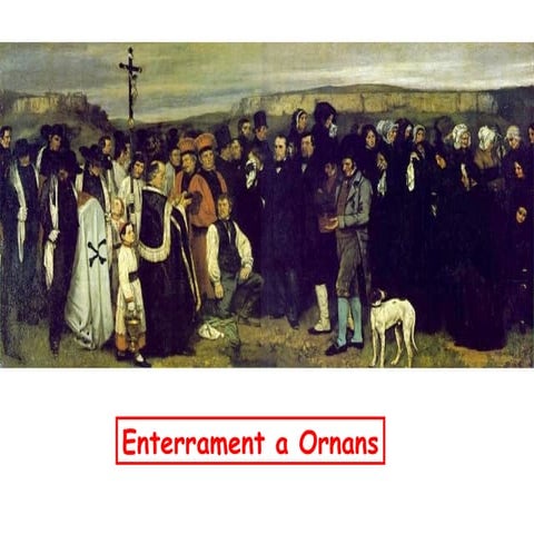 Courbert: Enterrament a Ornans