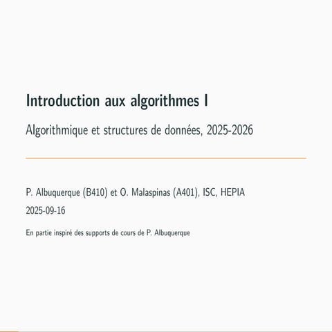 cours_1.pdf introduction algorithmique base | PDF