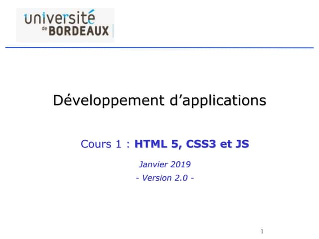 Cours_1 - HTML5 et JS.ppt