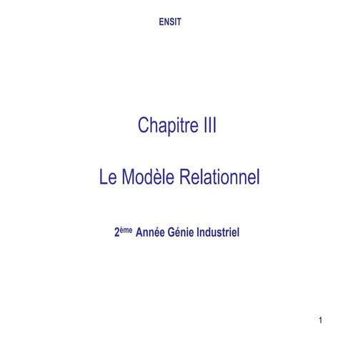 Comprehensive Guide to the Relational Data Model and E/A to MLD ...