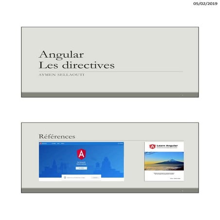 Cours 3 les directives