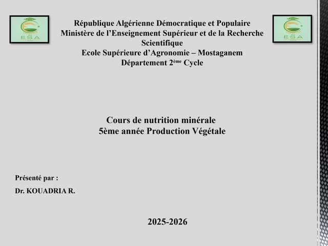 Cours 4 physiologie de la nutrition.pptx