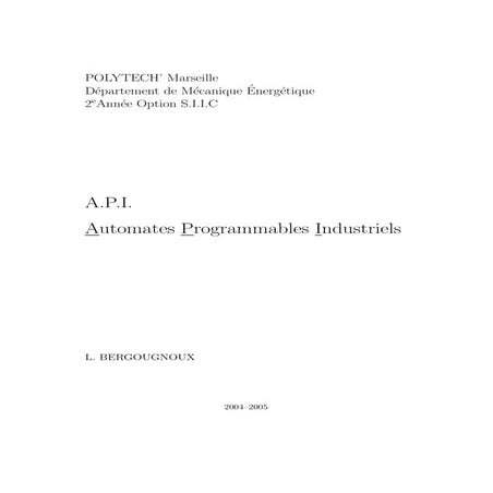 Cours api | PDF