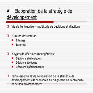 Cours de marketing strategique