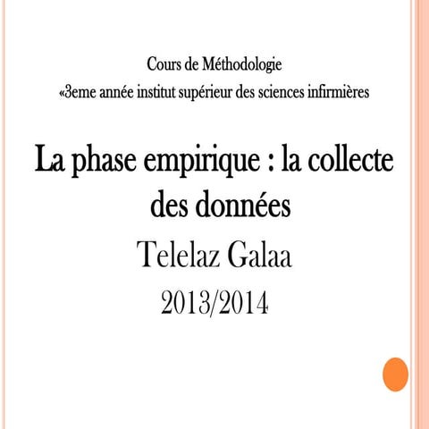 Cou rs de methodologie