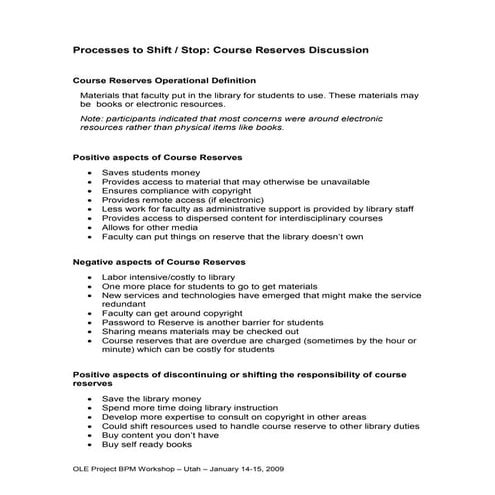 Course Reserves Brochure | DOCX