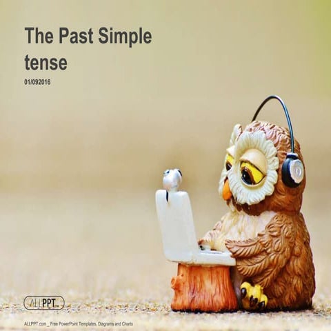 The simple past tense