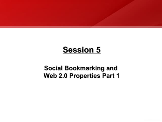 Web 2.0 Marketing (Part 1)