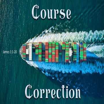 course correction