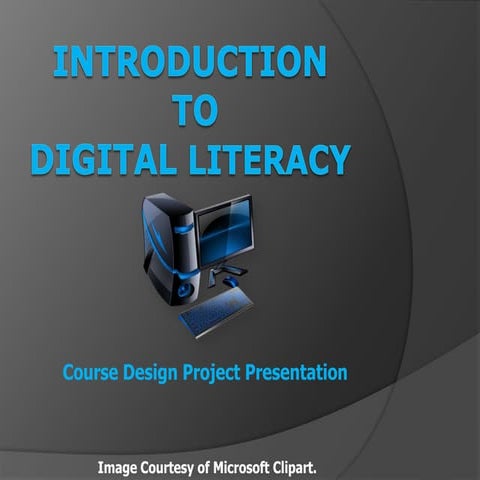 Course design project presentation