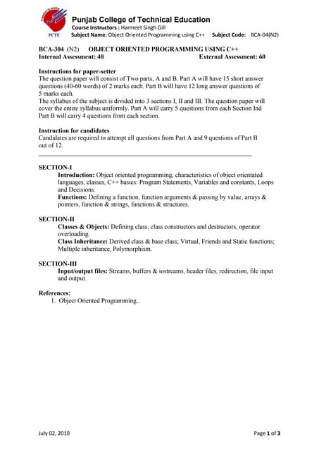 Course File c++