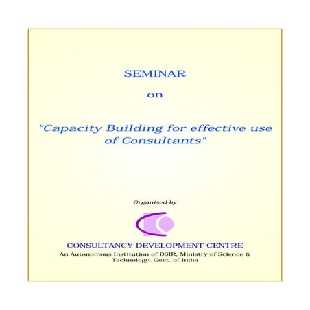 effective use of consultant