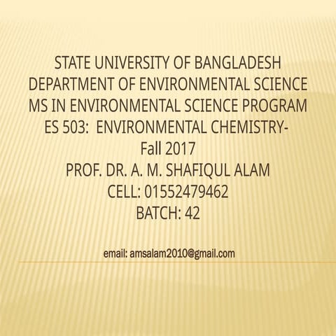 Course Material of Environmental Chemistry.pptx