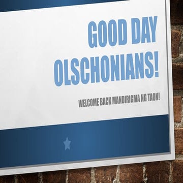 Orientation Demonstration Presentations Pptx