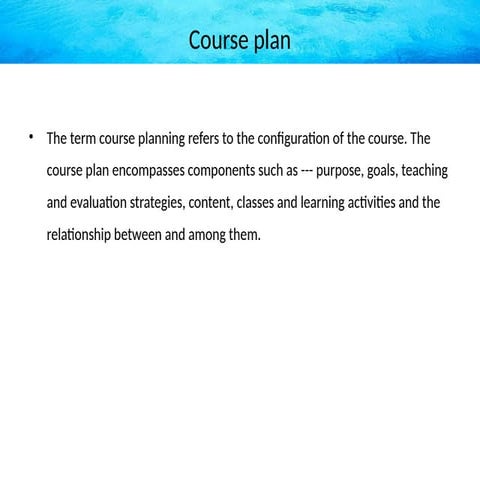 Unit planning | PPTX