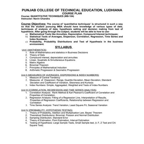 Course plan quantitative_techniques_mb_104
