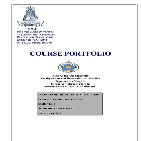 Course portfolio lane 462 year 2011.doc