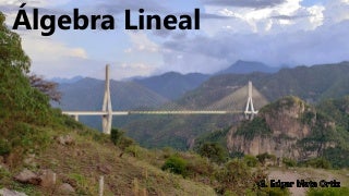 Course presentation linear algebra 2019