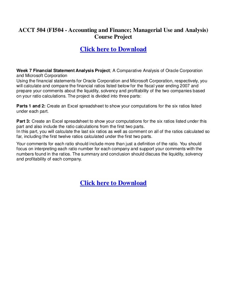 Acct 504 course project essay example 03 image