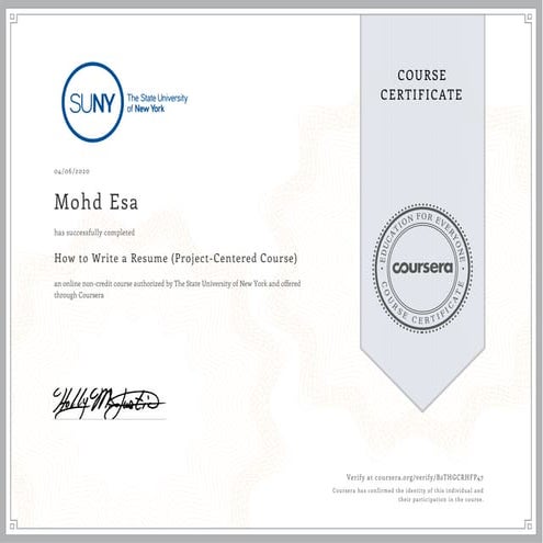 Coursera certificate 2