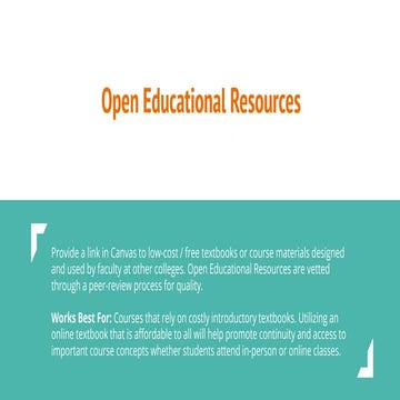 Open Educational Resources | PPT