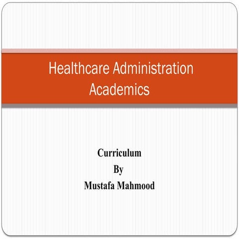 Courses in Healthcare Administration for HSA finalized.pptx