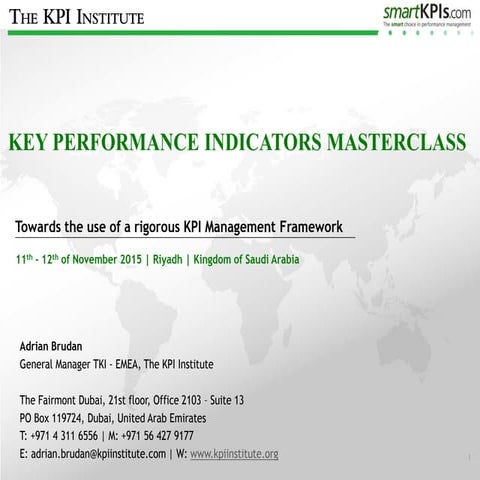 KPI Course slides