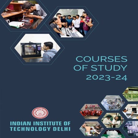Courses of Study at INDIAN INSTITUTE OF TECHNOLOGY DELHI | PDF