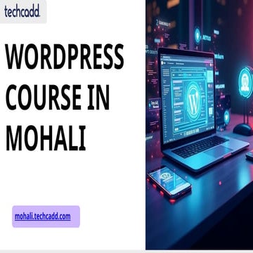 Best WordPress Course in Mohali | Website Development Training ...