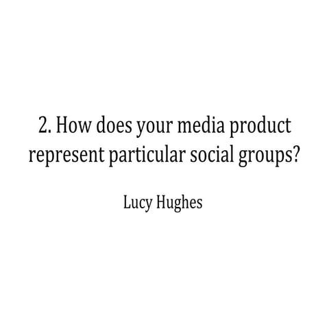 Coursework evaluation question 2