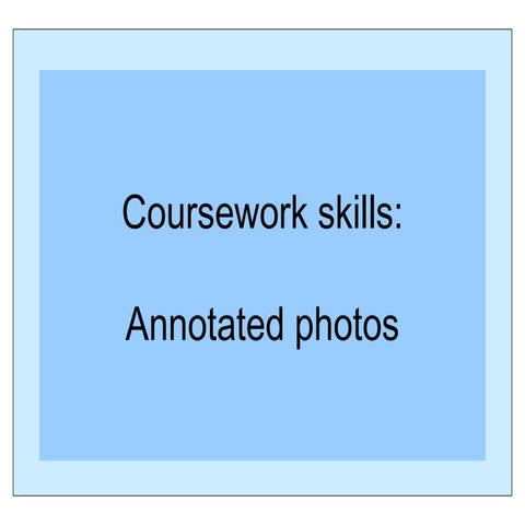 Course Work Skills[1].Annotated Photos