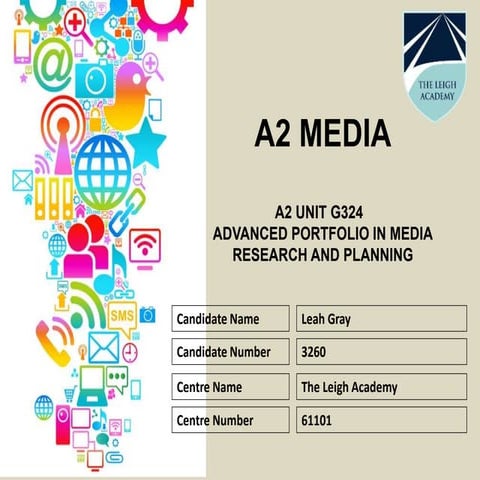 Media A Level Coursework Workbook | PPT