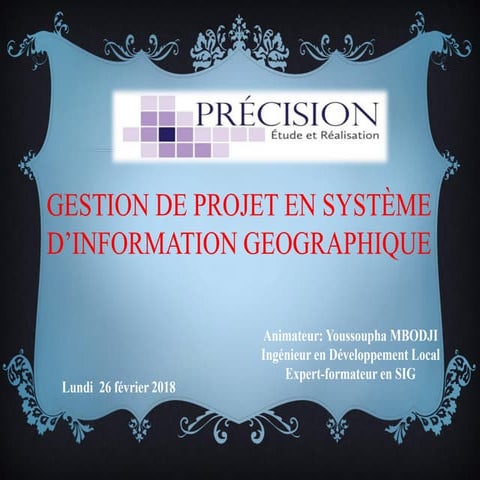 Cours gestion de projet sig