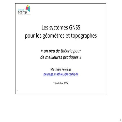 Cours GNSS | PDF