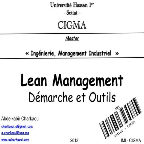 Cours lean _partie1_2013