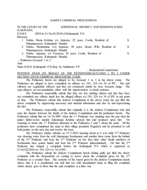 High Court Chandigarh Writ Petition Drafting | PDF