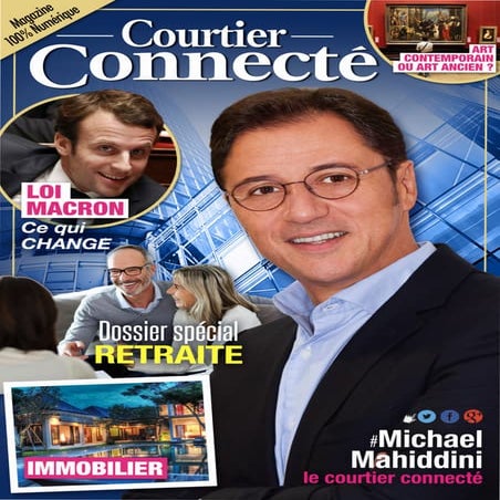 Courtier connecté 100%