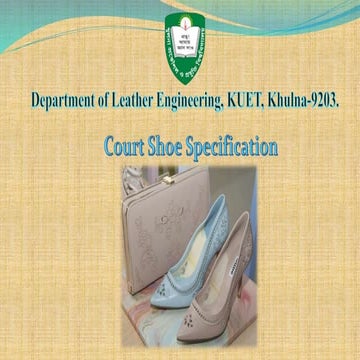 Court shoe