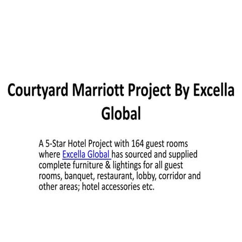 Shaurya Garh Resort Project By Excella Global | PPTX