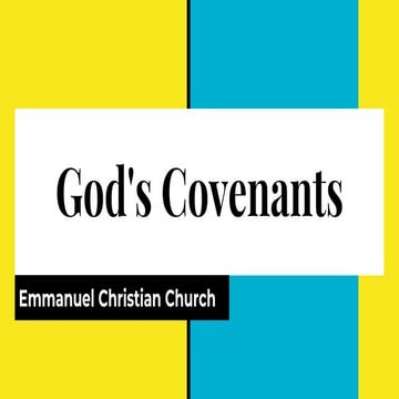 Covenants - Introduction (English - Chinese)