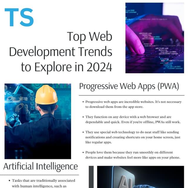 Top Web Development Trends to Explore in 2024 | PDF