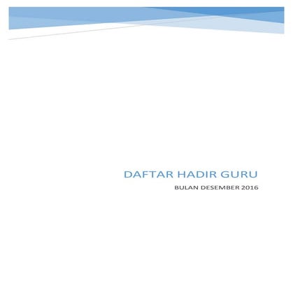 Cover absen | DOCX