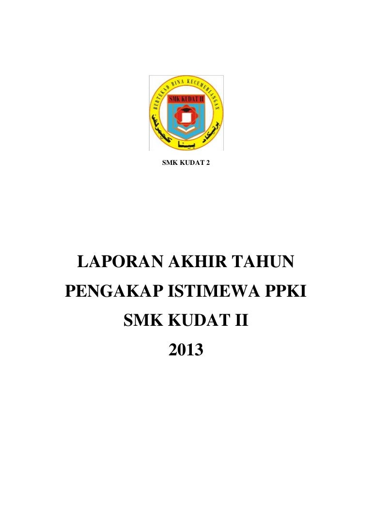 Cover laporan