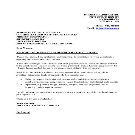 Cover Letter For Government Job Application Job Application Letter