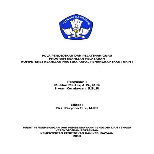 Cover pola diklat_nkpi_2012