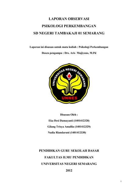 Contoh Kata Pengantar Observasi Lapangan - Bbr1m