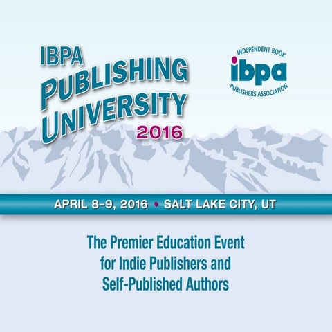 Covers that Connect, IBPA 2016