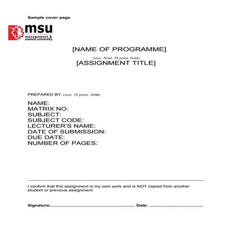 Cover sheet | PDF