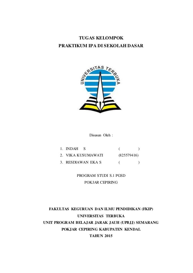 Contoh Laporan Praktikum Ipa Ut Seputar Laporan | Porn Sex Picture