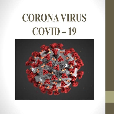 Corona virus ppt
